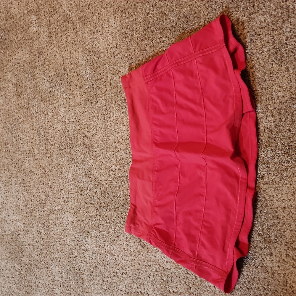 Lululemon pace rival skirt,size 10